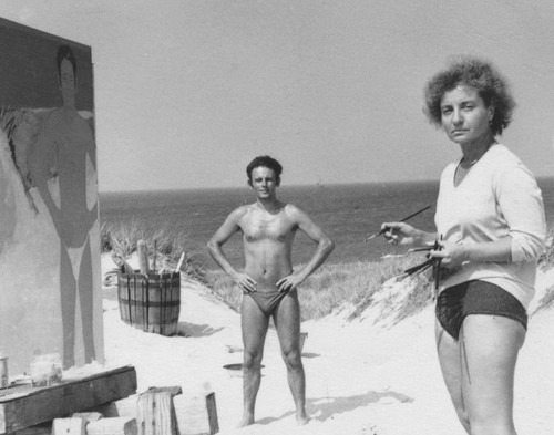 Wann betrachtet sich ein Künstler selbst?