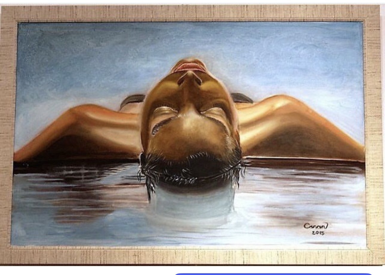 Die Frau im Wasser