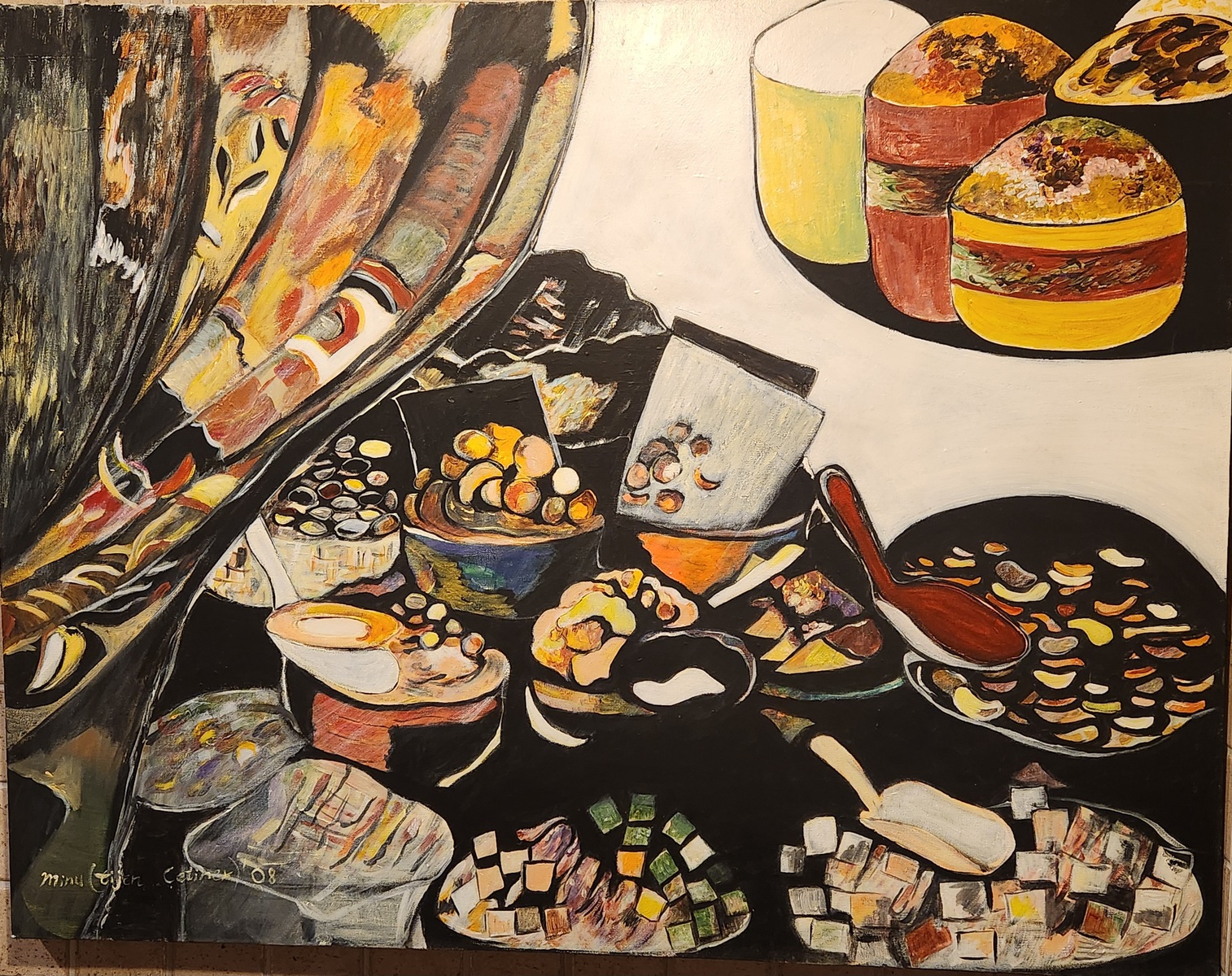 Trockenfrüchte und Maismarkt