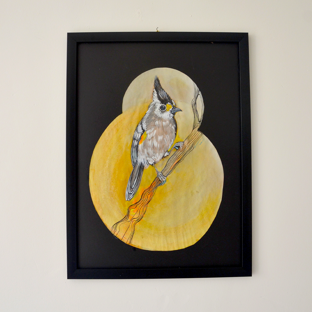 Do You Know These Beautiful Singing Birds? | Framed Original Artwork Painting