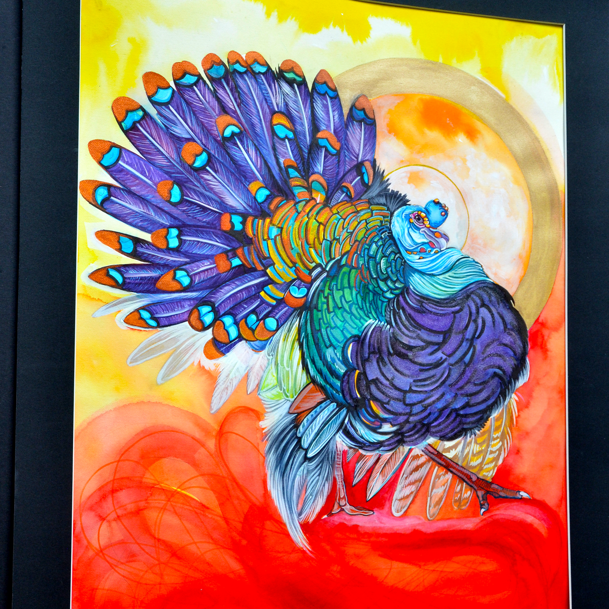 Hindi | Original Goldwater Effect Unique Work of Art