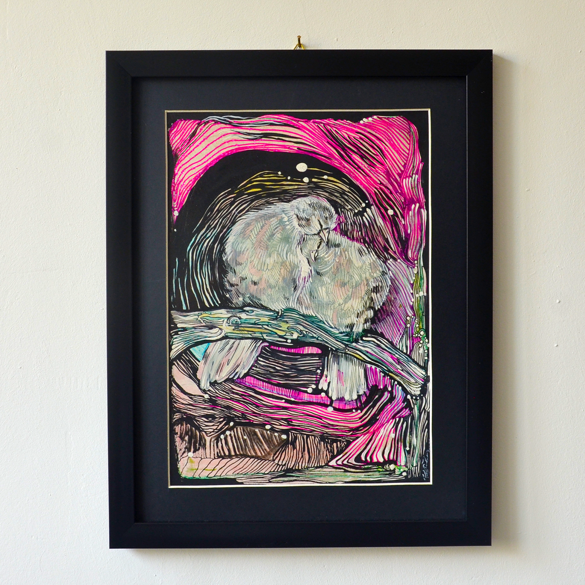 Lover Doves - Original Artwork Painting