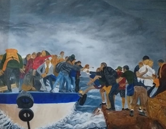 Sauvetage des Survivants du Naufrage