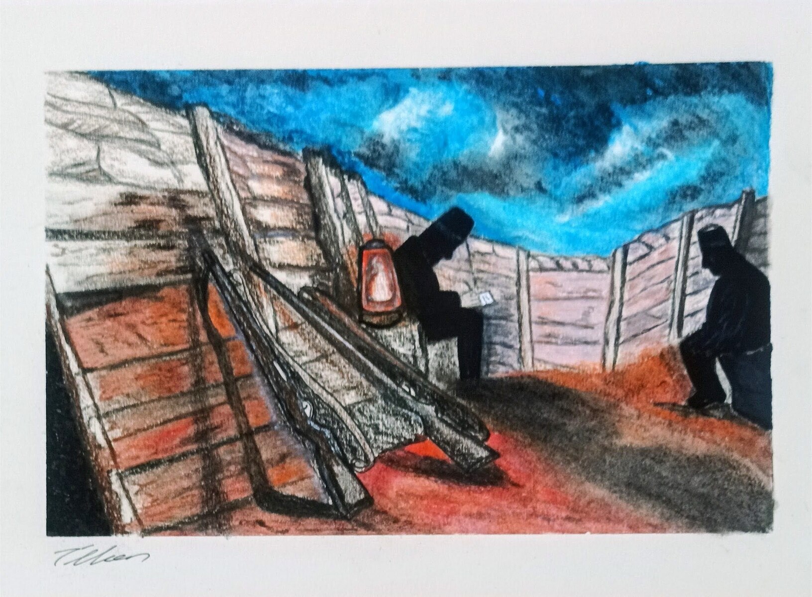 Dans la tranchée !