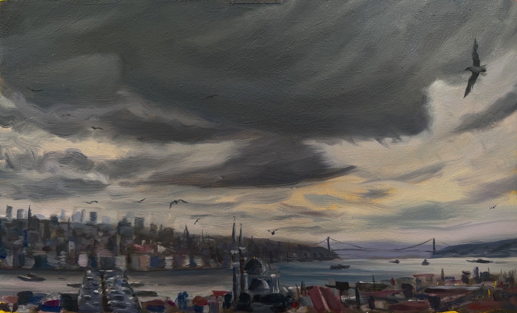 a Istanbul piove