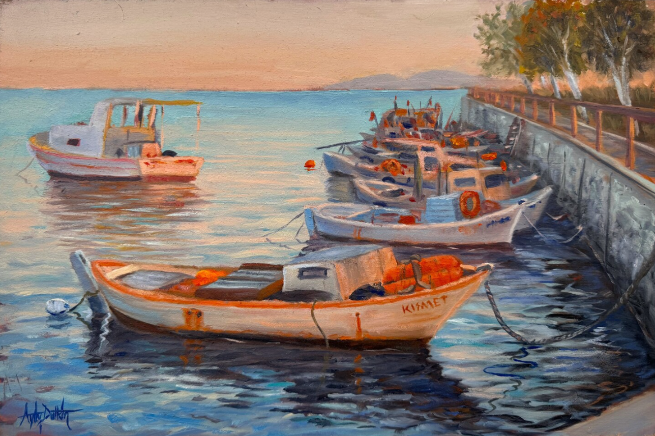 Mattina a Mavişehir (en plein air)