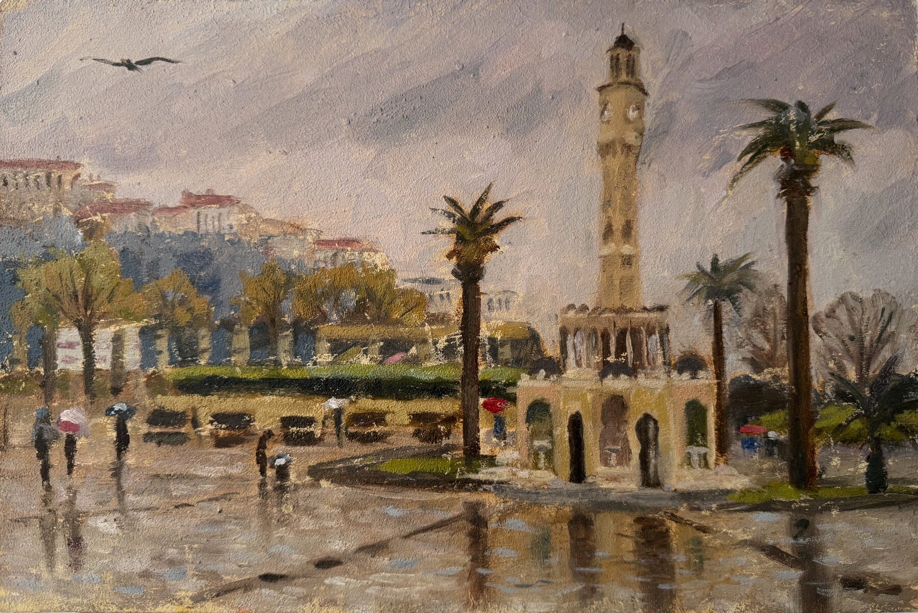 Smirne - torre dellorologio - plein air