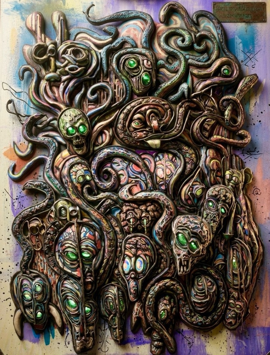 Medusa scacco matto vittime di pietra fredda