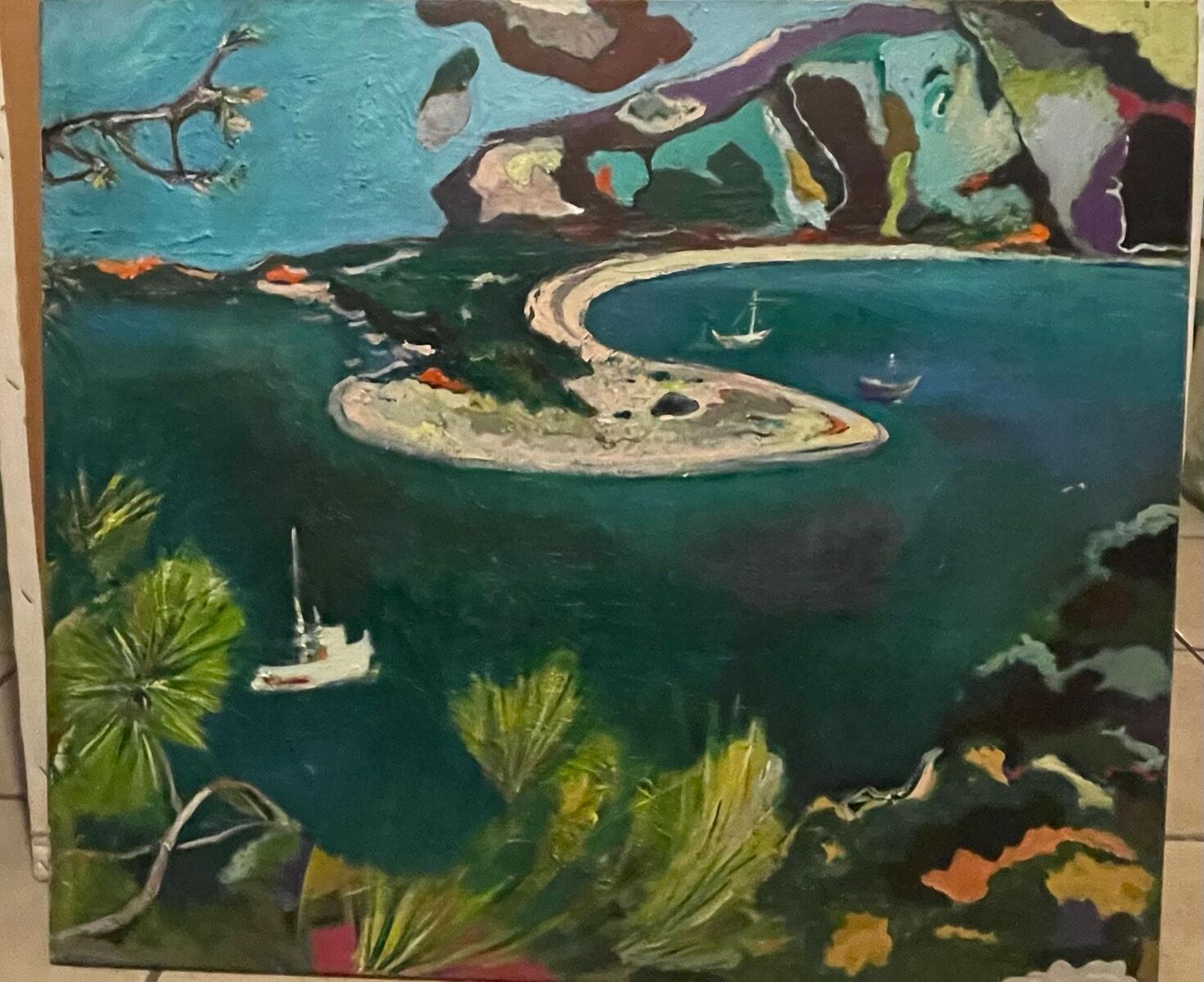 Paesaggio della Baia Tropicale