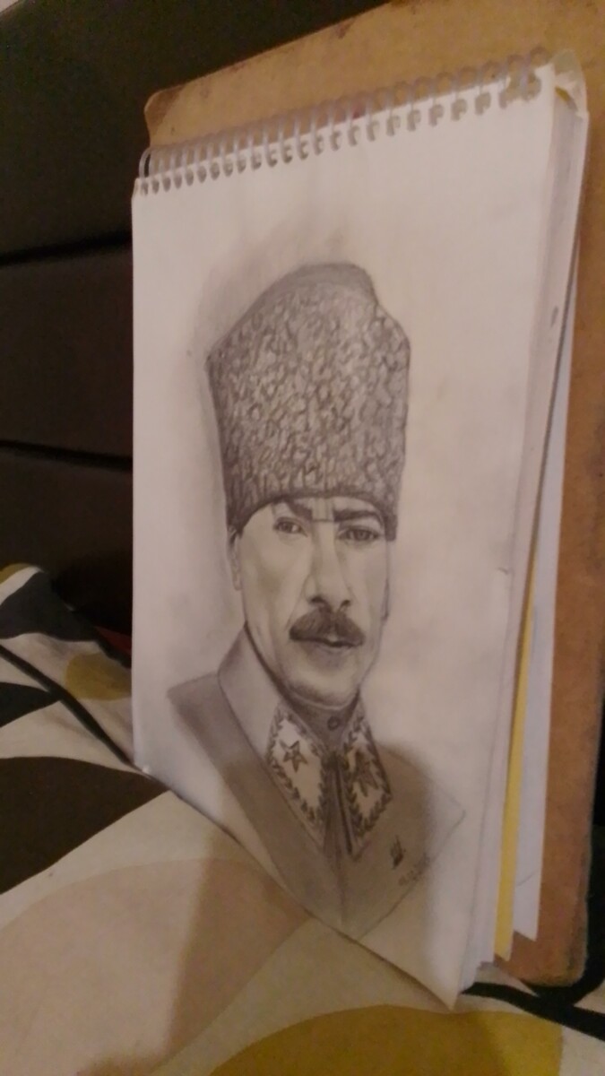 Ritratto di Mustafa Kemal Atatürk