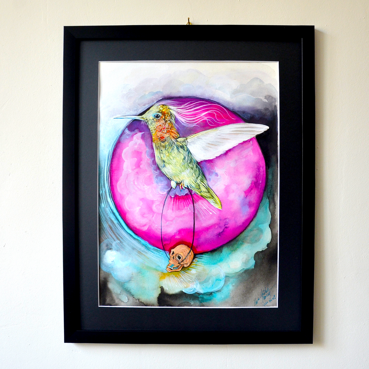 Nettare dell'Anima | Collezione Speciale | Opera d'Arte Originale Incorniciata