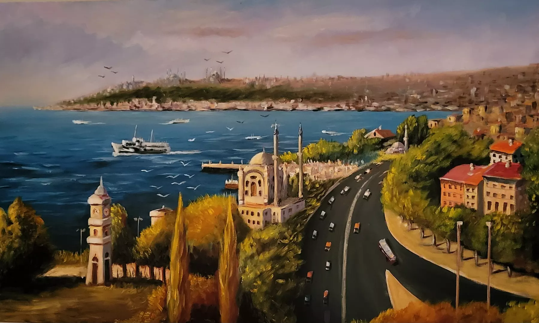 İstanbul dolmabahçe saat kulesi 