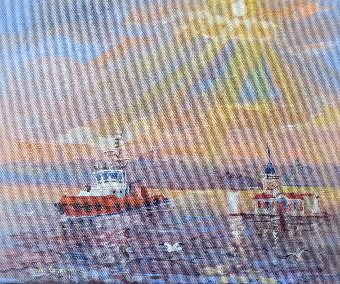 Istanbul kız kulesi 