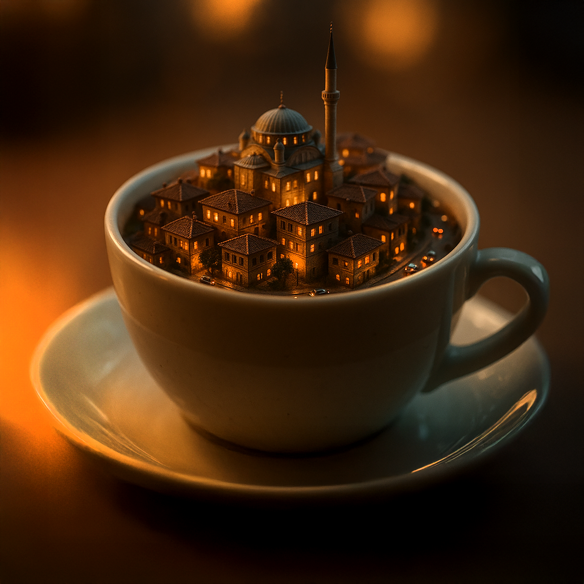 The favor of a cup of coffee