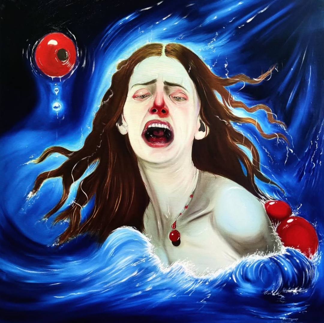 When my screams are drowned