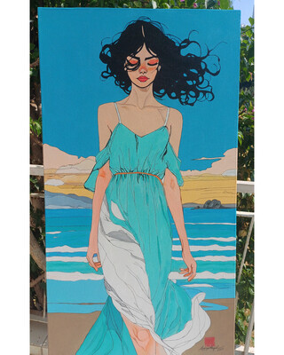 Moderne Frau Kunst 📍