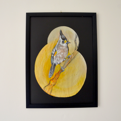 Do You Know These Beautiful Singing Birds? | Framed Original Artwork Painting