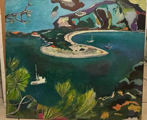 Paysage de Baie Tropicale