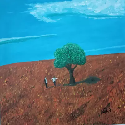 Arbre Solitaire et Voyage