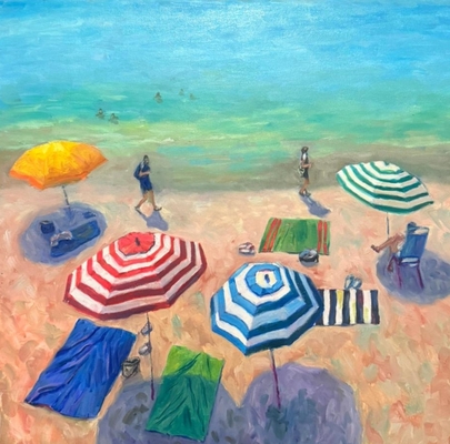 À la plage