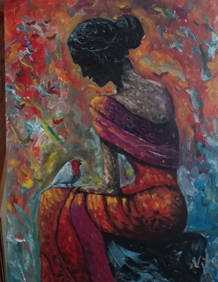 Figura Femminile Seduta