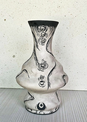 Vaso di fiori di astro