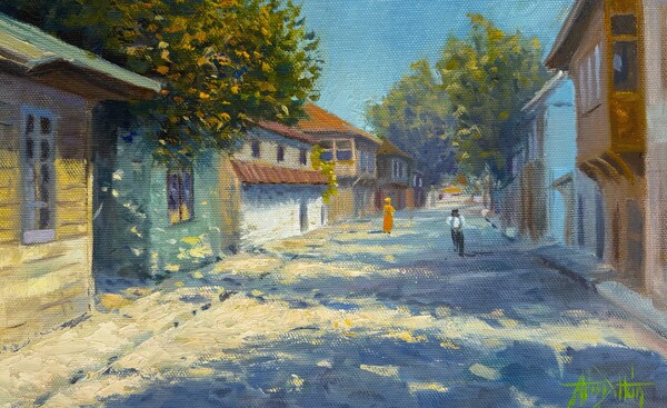 старая улица в стамбуле