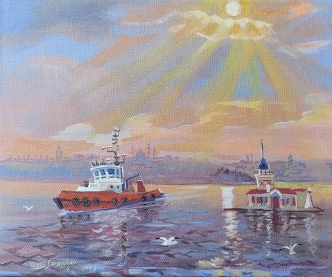 Istanbul kız kulesi